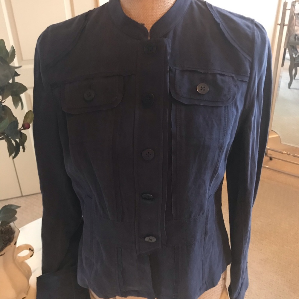 Emanuel Silk Jacket - image 4